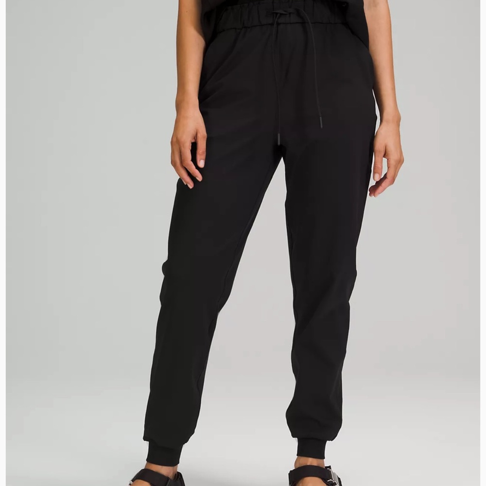 lululemon stretch high rise joggers
